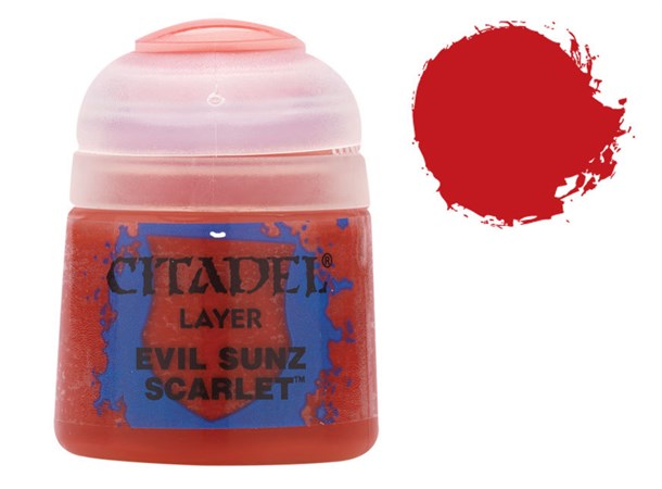 Citadel Paint Layer Evil Sunz Scarlet (Også kjent som Blood Red)